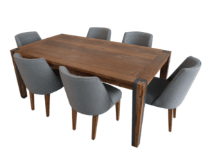 Monterra Brooklyn Series-Bộ Bàn Ăn Gỗ Phong Cách Industrial